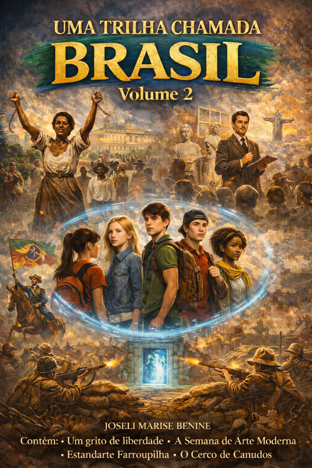 Capa do livro Uma trilha trilha chamada Brasil - vol. 2